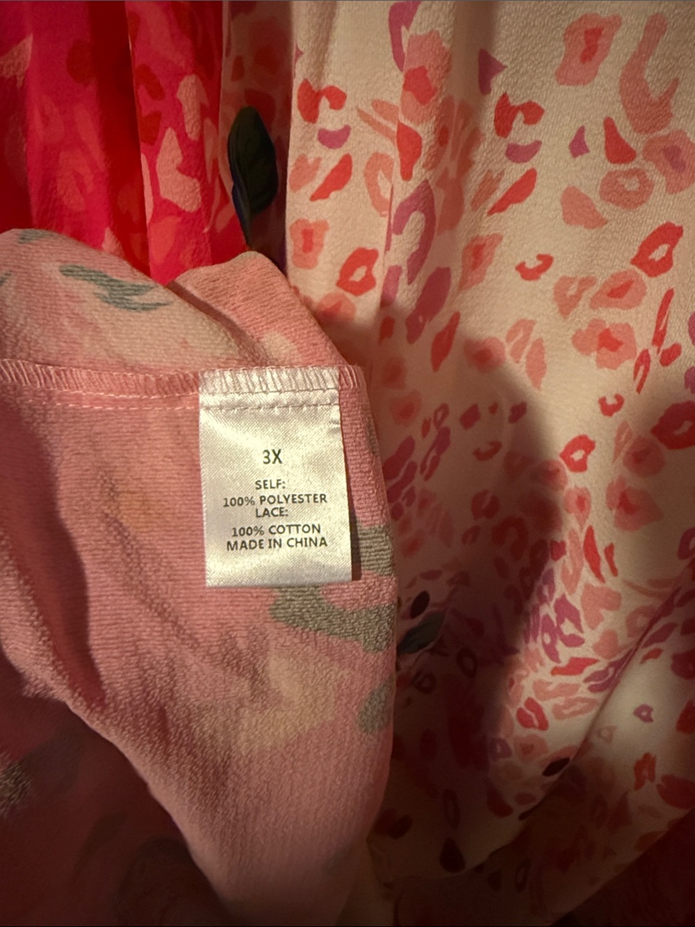 ChicSoul Floral Dress in Pink - 3XL - Picture 4 of 4